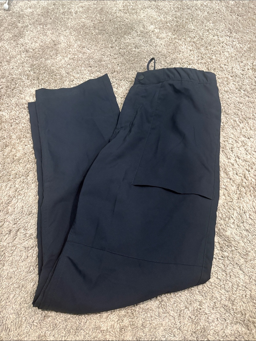 Mountain Hardwear Black Cargo Pants with Side Utility Pocket